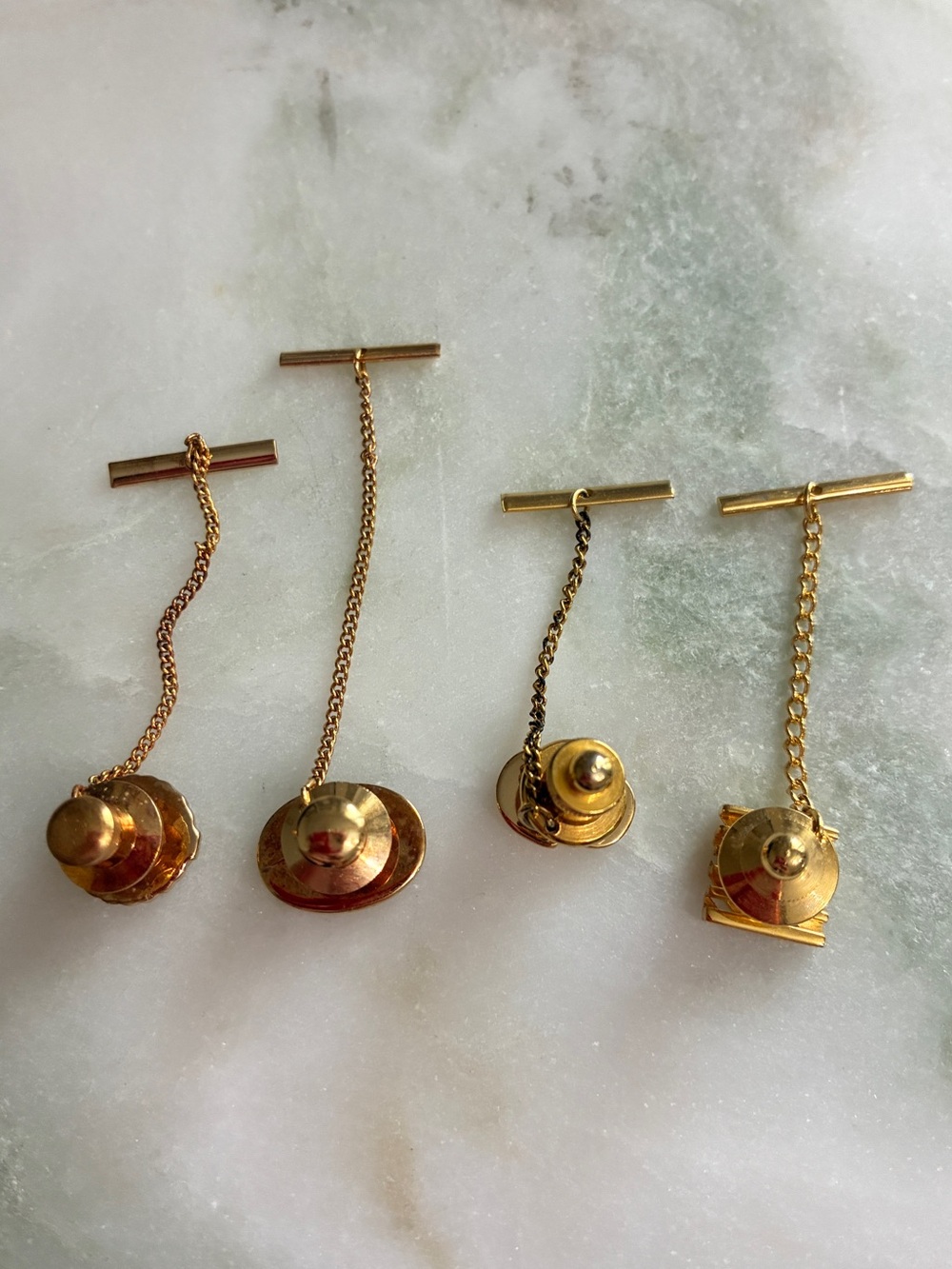 Lot of 4 Dior Tie Tacks - Picture 4 of 5